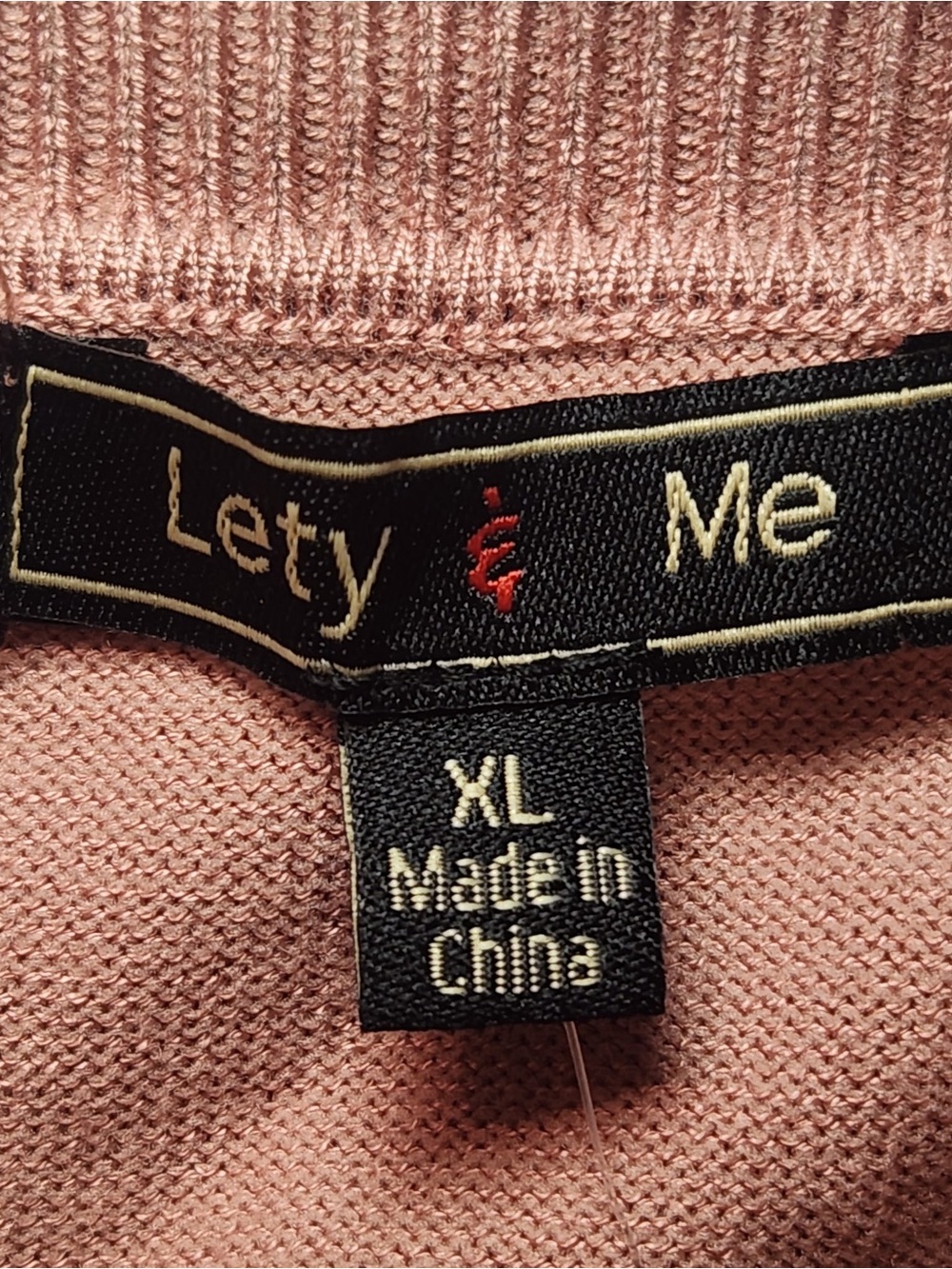 NWT Lety & Me x Stitch Fix Striped Crewneck Sweater Fall Soft Casual - Picture 4 of 6